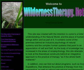 wildernesstherapy.net: Welcome to
