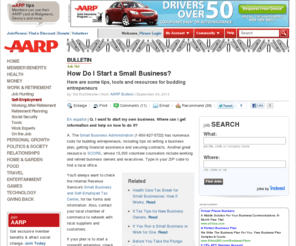 aarpsmallbiz.org: Missing Page
404