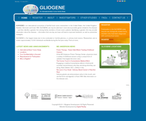 gliogene.org: Epidemiology - MD Anderson Cancer Center
