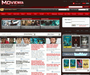 movieweb.com: MovieWeb - Showtimes, Previews, Trailers, News, DVD, TV and More!
movies, coming, soon, showtimes, upcoming, dvd, video, release dates, trailers, reviews, box office
