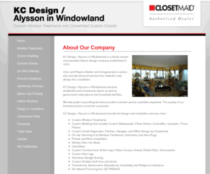 kcdesign.net: KC Design / Alysson in Windowland
Home Page