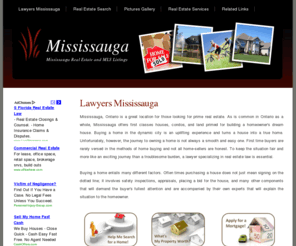 lawyersmississauga.net: Lawyers Mississauga | Mississauga Real Estate
Lawyers Mississauga search MLS Listings via Mississauga Real Estate Classifieds in Mississauga