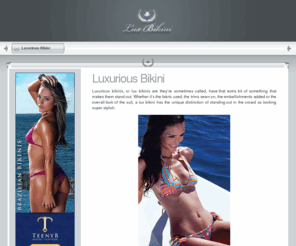 luxbikini.com: Lux Bikini
Blog about luxurious bikinis, how to tell real luxury from fake