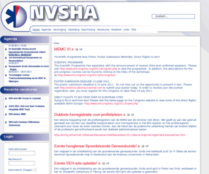 nvsha.nl: Nederlandse Vereniging van Spoedeisende Hulp Artsen
Website van de Nederlandse Vereniging van Spoedeisende Hulp Artsen