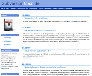 subversionbuch.de: Versionsmanagement mit Subversion
Diese Seite beschreibt das Versionsmanagementsystem Subversion