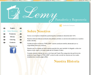 lemypr.com: Sobre nosotros :: Panadería y Repostería
Lemy - Panadería y Repostería