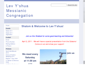 levyshua.org: Lev Y'shua Messianic Congregation
Lev Y'shua Messianic Congregation