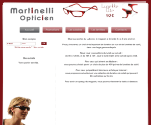 martinelli-opticien.com: Martinelli-Opticien
Optique Martinelli - Martinelli - magasin d'optique, opticien sur Robion (Vaucluse - 84440)...