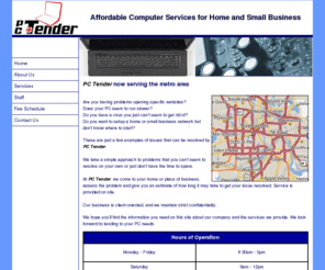 pctender.com: PC Solutions For Home and Small Business
Cheap home and small business PC service and repair