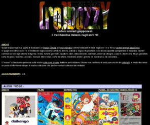 robozzy.com: ::(ro)bozzY HomePage. Cartoni animati giapponesi: il merchandise italiano negli anni '80
