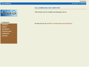 cbs-computer.com: Willkommen bei CBS Computer
KulturKontor - eine web to date Beispielwebsite