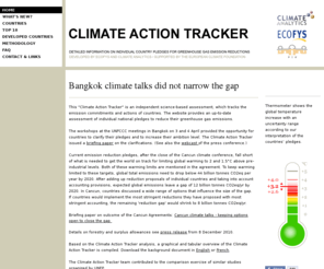 climateactiontracker.org: Climate Action Tracker
Climate Action Tracker