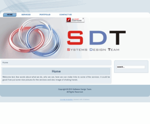 softwaredesignteam.com: Home
Joomla! - the dynamic portal engine and content management system