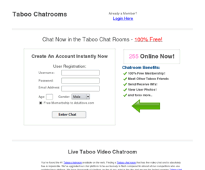 Taboo chatrooms Taboo chatrooms