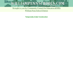 williampennschools.com: WilliamPennSchools.com
This page is the unofficial home page of the William Penn School District. Here is school and community information and news for parents and students.