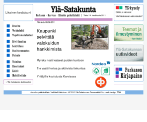 ylasatakunta.fi: Ylä-Satakunta
Parkanon, Karvian ja Kihniön paikallislehti.