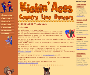 kickinaces.nl: Country Line Dance Groep Kickin' Aces Vlagtwedde.
De Homepage van Country Line Dance Groep Kickin' Aces. We zijn een groep enthousiaste linedancers uit Vlagtwedde.