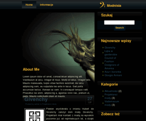 modnisia.net: Modnisia.net - porady jak i w co się ubierać, co jest na topie
Radzimy jak i co ubierać, co jest teraz na topie, przedstawiamy najnowsze kolekcje oraz projektantów mody.