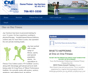 oneonone-fitness.com: One on One Fitness with Jay Garrison
One on One Fitness [Jay Garrison Fitness] provides specialized, individual training for golfers, bodybuilders, and tennis players, as well as training to simply improve your overall health and wellbeing.