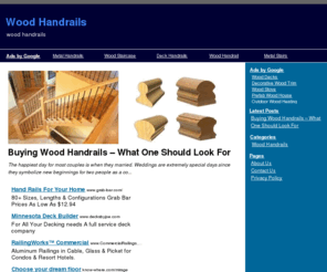 woodhandrails.net: Wood Handrails
Wooden handrails are the cheaper types to buy because they are so common in many households. But knowing the right type for a home depends on the other decor. One can always paint over them to help them blend in! Just make sure that they’ll last a long time.