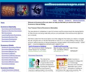 onlinecommercepro.com: Ecommerce
Ecommerce.