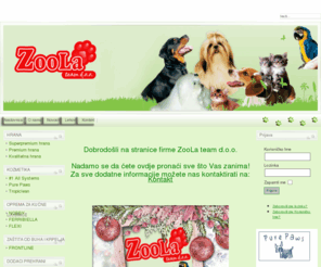 zoolateam.com: Naslovnica
Joomla! - the dynamic portal engine and content management system