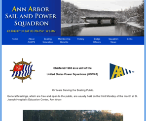 aaspsq.org: Ann Arbor Sail and Power Squadron
