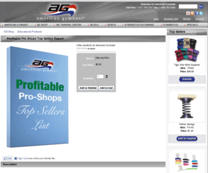 agproshops.com: Profitable Pro-Shops Top Sellers Report  @ American Gymnast
Profitable Pro-Shops Top Sellers Report -  Educational Products           If you run a Pro-Shop or plan to start one, this is a  MUST-READ  Report!     Completely FREE Download!       Just add this product to your basket.  Download available immediately after checkout.   (no credit card required)    Is Your Gym Pro-Shop more   trouble than it's worth?               Did You Know That ...               47.1% of Gym-Owners and Coaches we surveyed do not even have a Pro-Shop in their gyms.                               Of those that do ....               23.5% say their Pro-Shop is more hassle than it's worth                    and               Only 14.1% say their Pro-Shop provides significant revenue to their business                               What if there was a better way?                A better way to ...                                Provide the top-selling AND most profitable items in your Pro-Shop  Offer the products your customers need and are looking for right now  "Kit" items together that bo...