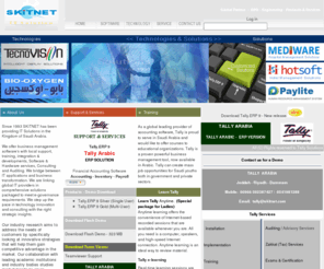 skitnet.com: Tally - Saudi Arabia
Tally Accounting Software, Jeddah, Kingdom of Saudi Arabia. Tel. 00966 502387427, Email: tally@skitnet.com