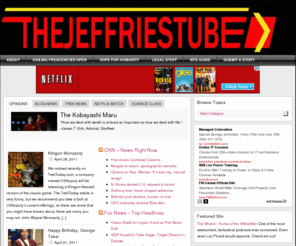 thejeffriestube.com: The Jeffries Tube
A Blog for Everything Trek