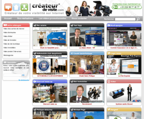 createur2visites.com: Bienvenue sur le site Créateur de visite
Créateur de visite, le portail vidéo des professionnels