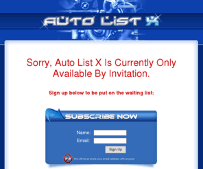 autolistx.com: Auto List X
