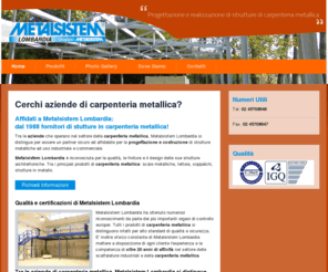 carpenteria-metallica.net: Aziende Carpenteria Metallica - Metalsistem Lombardia Carpenteria
Cerchi aziende di carpenteria metallica? Scegli i prodotti Metalsistem Lombardia! Dal 1970 fornitori di stutture in carpenteria metallica sicure e certificate. Per avere maggiori informazioni e richiedere un preventivo personalizzato, visita il sito internet!