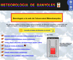 meteobanyoles.com: Meteorologia de Banyoles
Informació i dades meteorològiques de Banyoles