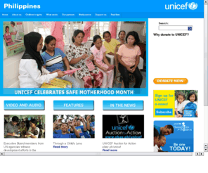 unicef.ph: UNICEF Philippines
UNICEF Philippines official website. UNICEF has been operating in the Philippines for 60 years working for health and education of children and protection of their rights. Learn about our programs and support our work for children by making a donati
