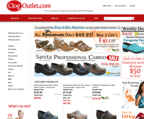 clog outlet factory seconds