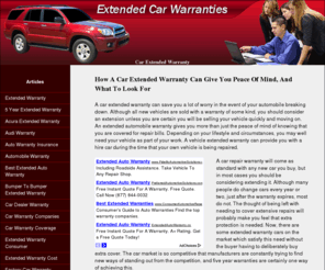 bestcarextendedwarranty.com: Car Extended Warranty | Extended Warranty
How A Car Extended Warranty Can Give You Peace Of Mind, And What To Look For.