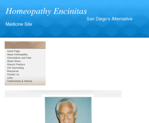 homeopathyencinitas.com: Homeopathy San Diego (North County) alternative, natural, holistic medicine
Homeopathy Encinitas specializes in Classical Homeopathy in (North County) San Diego for natural, alternative, complementary & holistic treatment of difficult chronic disorders.