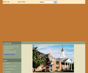 mcadenvillebaptist.org: Home
Baptist Church in McAdenville North Carolina in Gaston county. Pastor Matthew Genese