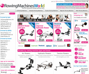 rowingmachinesworld.co.uk: Rowing Machines | Rowers | Ergos – From the UK’s No 1 Rowing Machine Store Rowing Machines World
The UK’s leading rowing machine store. Next day delivery on a huge range of rowing machines and more all at great prices.