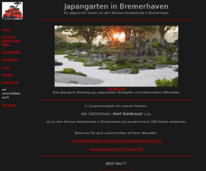 moos-garten.de: "Japangarten in Bremerhaven, ZEN-Garten und japanischer Garten, Teich und Wasserfall"
Ein japanischer Garten im ZEN - Stil mit Wasserfall und Teichlandschaft