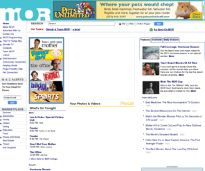 mor-tv-tampa.com: Tampa TV Listings, Movies, Music, Weather, Tampa Entertainment - Tampa's MOR-TV.COM
MOR-TV.COM is where the Tampa Bay area gets connected to their favorite shows on MOR, plus get information on contests, advanced movie screenings, events, games, video, pictures, TV listings and more!