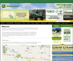 noteboomimplement.com: John Deere Dealership - Noteboom Implement
John Deere tractors, combines, AMS, balers, planters, farm and lawn care equipment available at Noteboom Implement, in Corsica, Chamberlain, Parkston, and Platte, South Dakota.