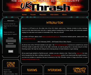 ukthrash.co.uk: UK Thrash - Home - The UK's Online Thrash Metal Community!
UK Thrash is an online community designed to pull together fans on Thrash Metal music from the UK and beyond!