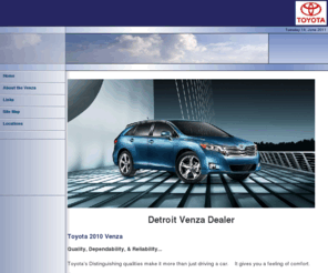 detroitvenzadealer.com: Detroit Venza Dealers, Detroit Venza Dealer, Toyota, Detroit, Venza, Hybrid
Detroit Venza Dealers, Detroit Venza Dealer, Detroit, Toyota Venza, Hybrid