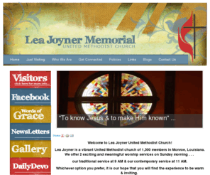 leajoyner.com: Welcome to the Lea Joyner United Methodist Church
Joomla! - the dynamic portal engine and content management system