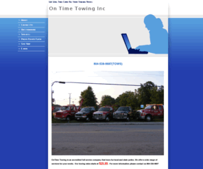 ontimetowinginc.com: 804-539-8697(TOWS)
YOUR RELIABLE TOW COMPANY (804)539-8697