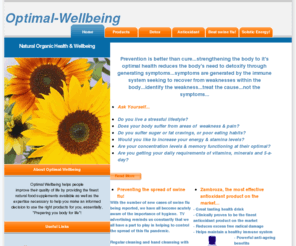 optimal-wellbeing.com: optimal wellbeing
natural organic health & wellbeing