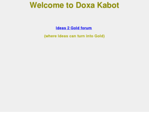 doxakabot.com: Welcome to DoxaKabot
