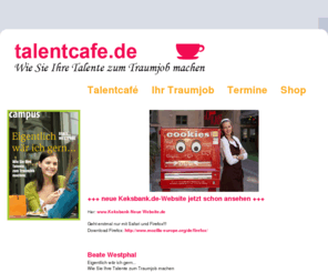 keksbank.de: Talentcafé
